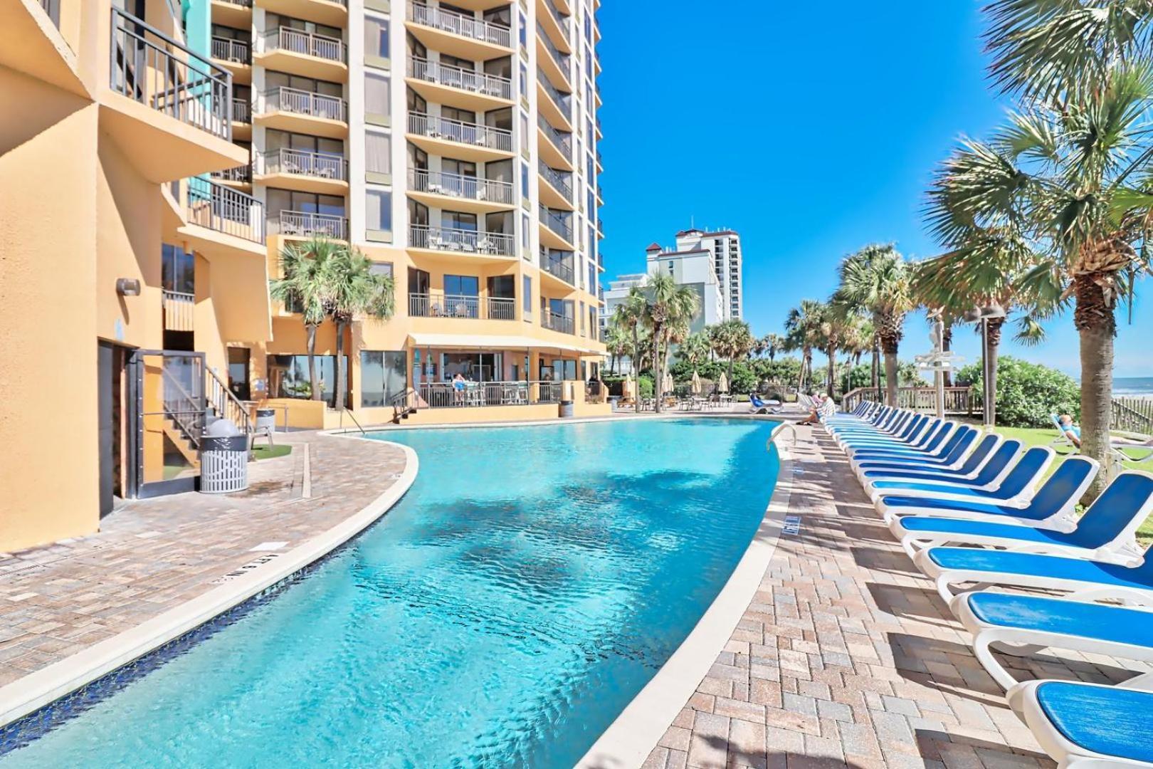 Enticing Ocean View Condo Located On The Blvd, Wifi Included, Monthly Winter Ren Myrtle Beach Exterior foto